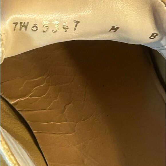 Stuart Weitzman Womens Tan Leather Mesh Casual Shoe Size 8M - Picture 8 of 8